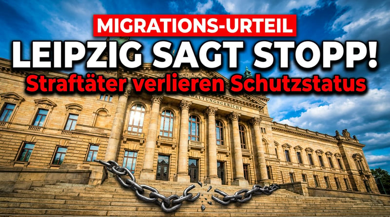 Endlich ein Hauch von Vernunft: Leipzig setzt straffälligen Migranten klare Grenzen