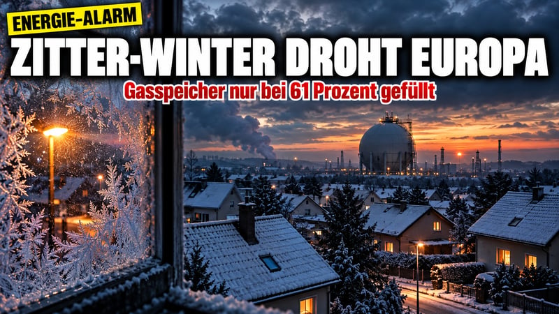 Energie-Alarm vom IEA-Chef: Europa droht ein Zitter-Winter!