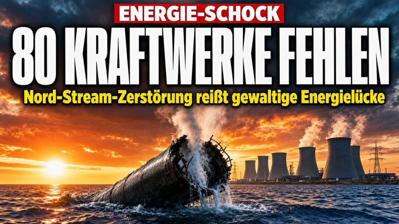 Energie-Schock: Europa fehlt die Kraft von 80 Kernkraftwerken!
