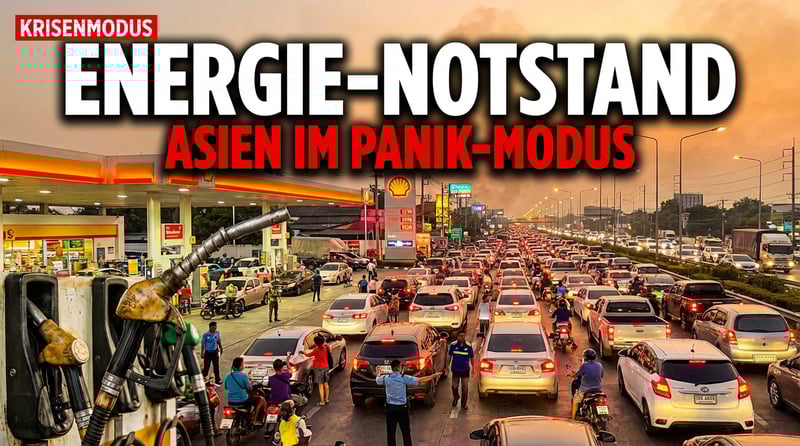 Energiechaos in Asien: Panikkäufe, Milliardenpakete und das Ende westlicher Sanktionsmoral