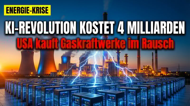 Energiehunger der KI-Revolution: Vistra sichert sich zehn Gaskraftwerke für vier Milliarden Dollar