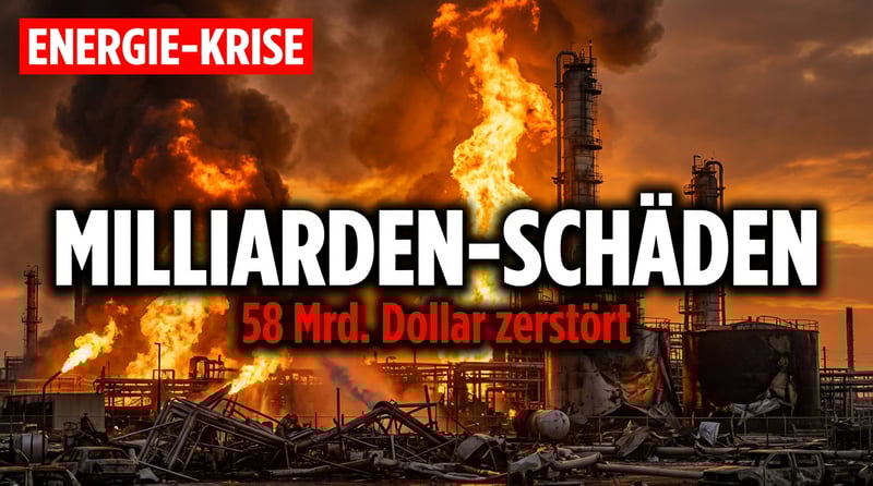 Energieinfrastruktur im Nahen Osten: Krieg gegen Iran verursacht Schäden in Milliardenhöhe