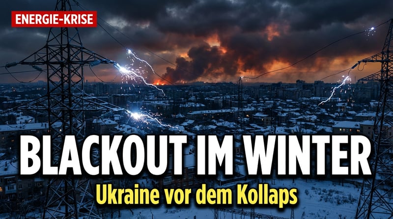 Energiekollaps in der Ukraine: Bundesregierung warnt vor humanitärer Katastrophe