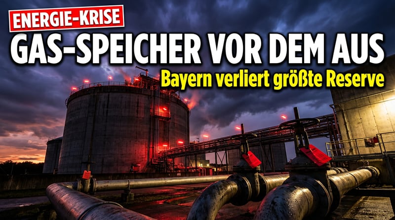 Energiekrise verschärft sich: Uniper will Bayerns größten Gasspeicher stilllegen