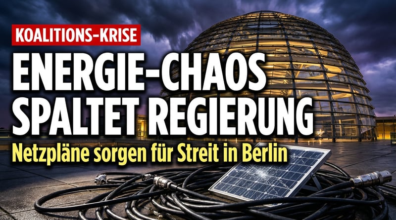 Energiepolitisches Chaos: Reiches Netzpläne entzweien die Große Koalition