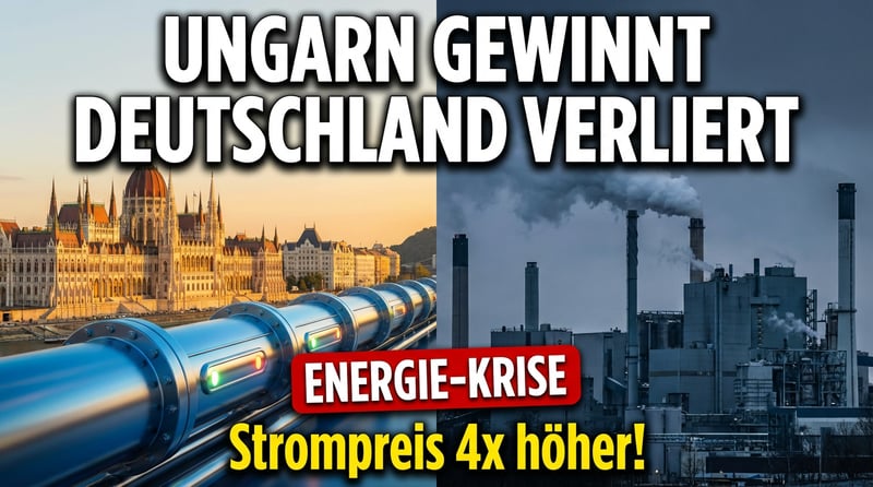 Energiepolitisches Desaster: Ungarn wird zum neuen Gas-Drehkreuz Europas – Deutschland zahlt die Zeche