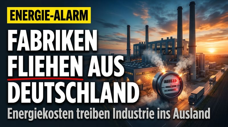 Energiepreis-Exodus: Wenn Deutschlands Fabriken die Koffer packen