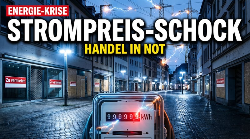 Energiepreis-Schock erdrosselt den Handel: Wenn die Politik den Mittelstand auf dem Altar der Ideologie opfert