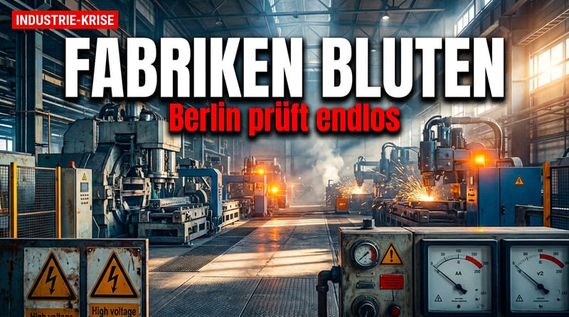 Energiepreishilfen für die Industrie: Berlin prüft, während die Fabriken bluten