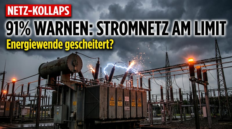 Energiewende vor dem Kollaps: 91 Prozent der Netzbetreiber erteilen dem 80-Prozent-Märchen eine Absage