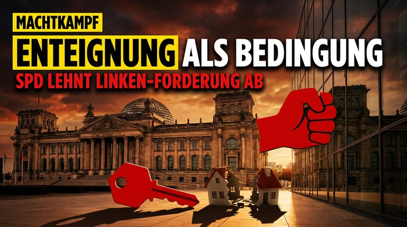 Enteignung als Eintrittskarte: Berlins Linke stellt der SPD die Pistole auf die Brust