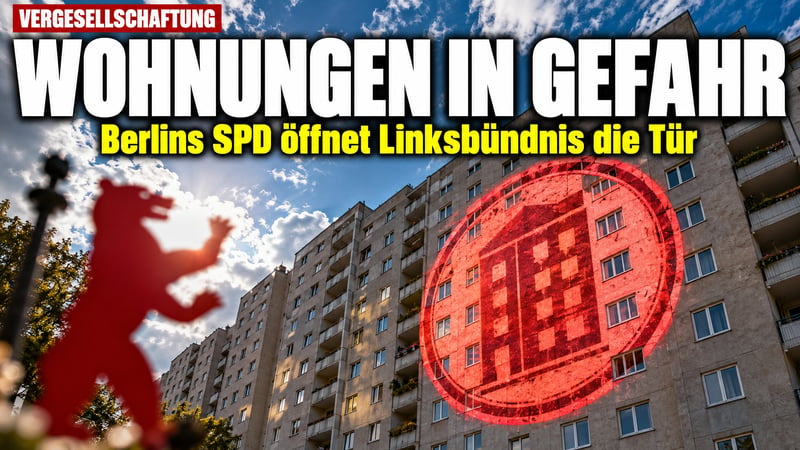 Enteignung als Regierungsprogramm: Berlins SPD öffnet der Linken die Tür!