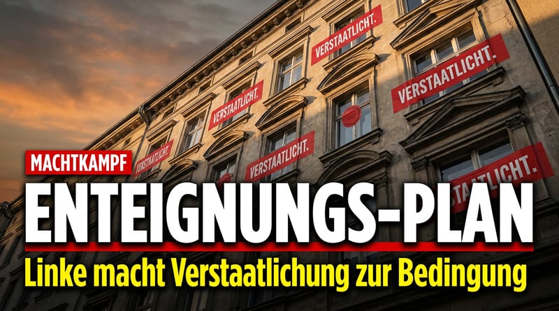 Enteignung als Wahlversprechen: Die Linke will Berlin zum sozialistischen Reallabor machen