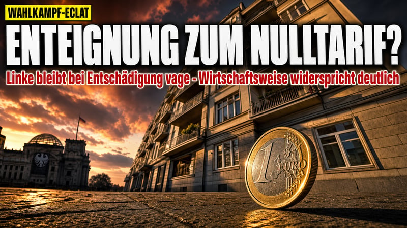 Enteignung für einen Euro? Linken-Chefin sorgt für Talkshow-Eklat