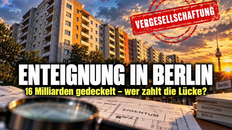 Enteignungs-Plan in Berlin: Wer zahlt diese Milliarden-Rechnung?