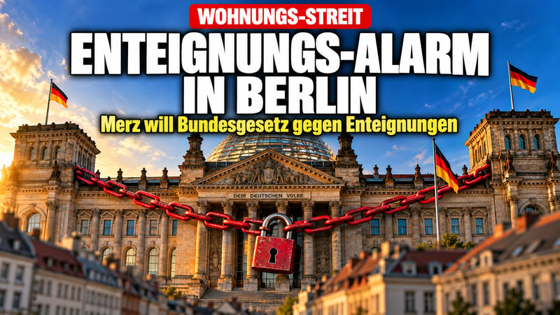 Enteignungs-Schock in Berlin: Merz zieht die Notbremse per Bundesgesetz