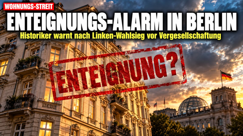 Enteignungsfieber in Berlin: Ein Historiker schlägt Alarm!