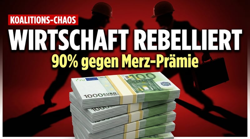 Entlastungsprämie: Wirtschaft und Gewerkschaften vereint gegen die Regierung Merz