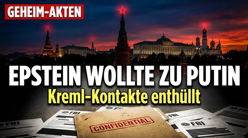 Epstein-Akten enthüllen: Sexualstraftäter suchte systematisch Kontakte zum Kreml