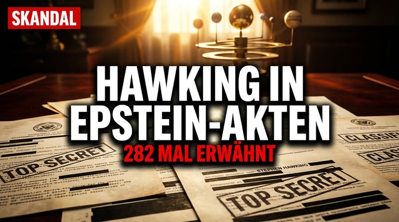 Epstein-Akten enthüllen: Starphysiker Stephen Hawking bis zu 282 Mal erwähnt
