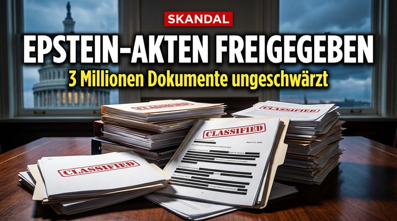 Epstein-Akten: Kongress erhält Zugang zu Millionen ungeschwärzter Dokumente – Maxwell schweigt