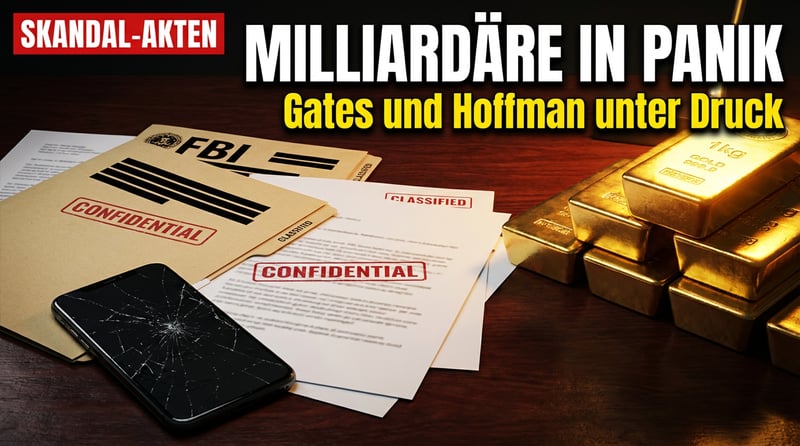 Epstein-Akten: Milliardäre in Erklärungsnot – Gates und Hoffman betreiben Schadensbegrenzung