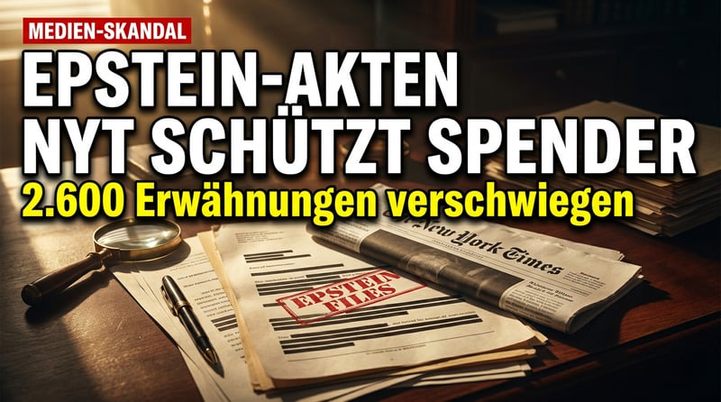 Epstein-Akten: Wie die New York Times einen demokratischen Großspender systematisch schützt