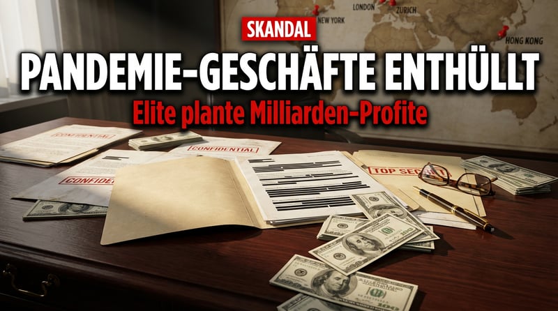Epstein-Dokumente enthüllen: Wie die globale Elite Pandemien zur Gelddruckmaschine machte