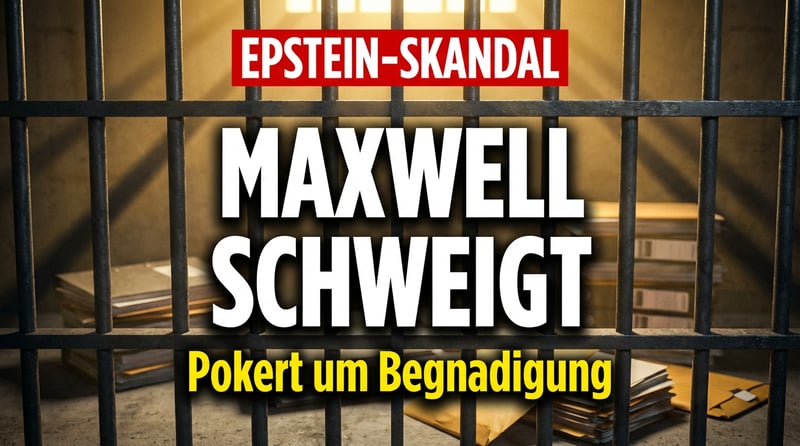 Epstein-Skandal: Maxwell mauert vor dem Kongress und pokert um Begnadigung