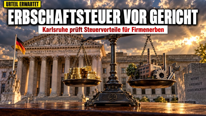 Erbschaftsteuer vor Gericht: Kommt jetzt der Griff in die Familienkasse?
