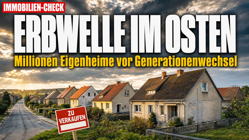 Erbwelle im Osten: StĂĽrzen jetzt die Hauspreise ins Bodenlose?