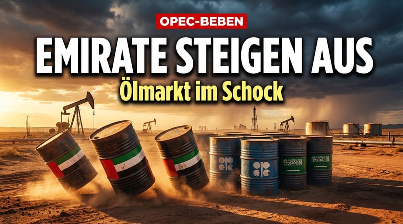Erdbeben am Ölmarkt: Die Emirate kehren der OPEC den Rücken