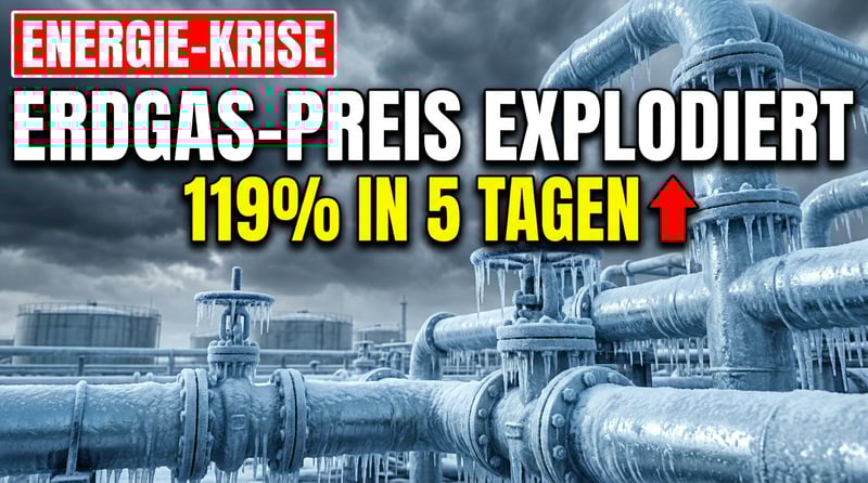 Erdgas-Preisexplosion in den USA: Arktische Kältewelle treibt Märkte in den Wahnsinn