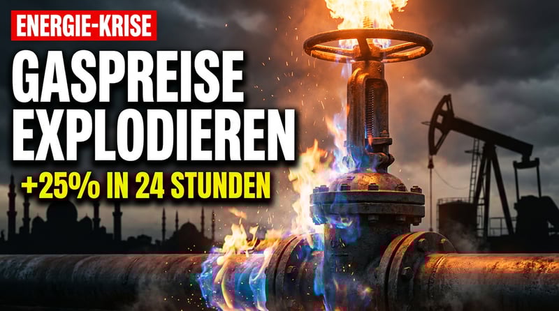 Erdgas-Schock: Nahostkrieg treibt Gaspreise um 25 Prozent in die Höhe – droht ein neues 2022?