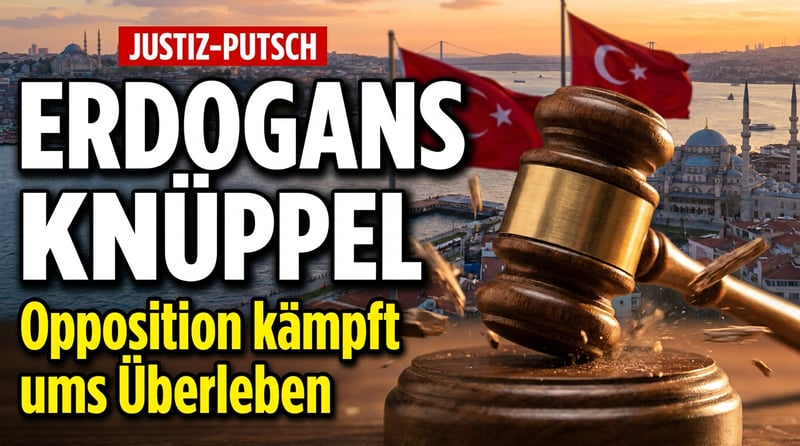 Erdogans Justiz-Knüppel: Türkische Opposition kämpft verzweifelt um ihren Parteichef