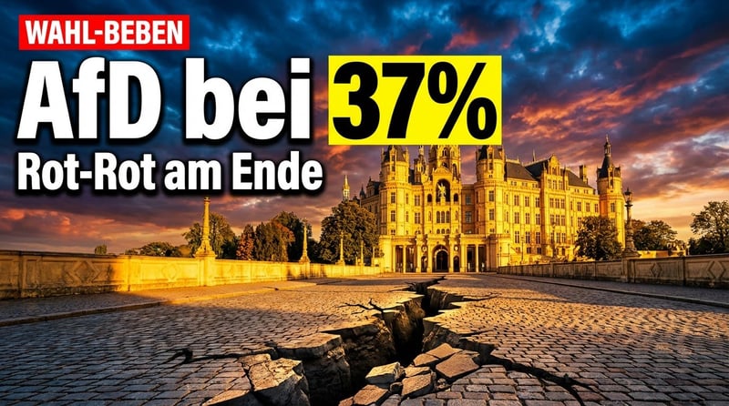 Erdrutsch im Norden: AfD erreicht historisches Umfragehoch in Mecklenburg-Vorpommern