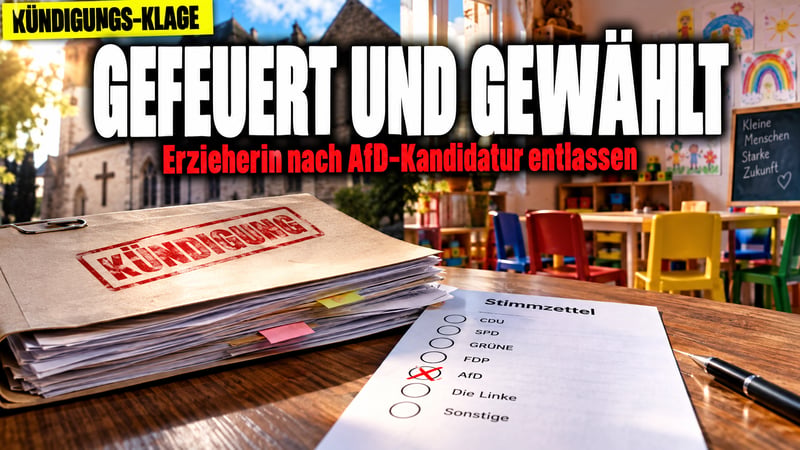 Erst gefeuert, dann gewählt: Erzieherin düpiert Caritas und CDU