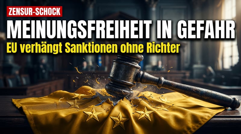 Erziehungsstaat statt Rechtsstaat: Wie die EU-Sanktionspolitik die Meinungsfreiheit aushöhlt