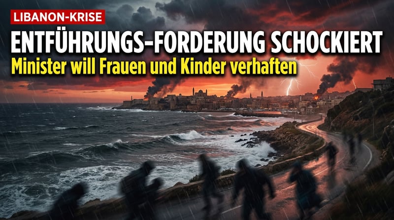 Eskalation am Mittelmeer: Wenn ein Minister die Entführung von Frauen und Kindern fordert