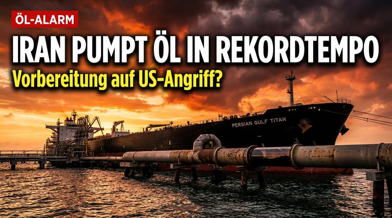 Eskalation am Persischen Golf: Iran pumpt Öl in Rekordtempo auf Tanker – Vorbereitung auf US-Angriff?