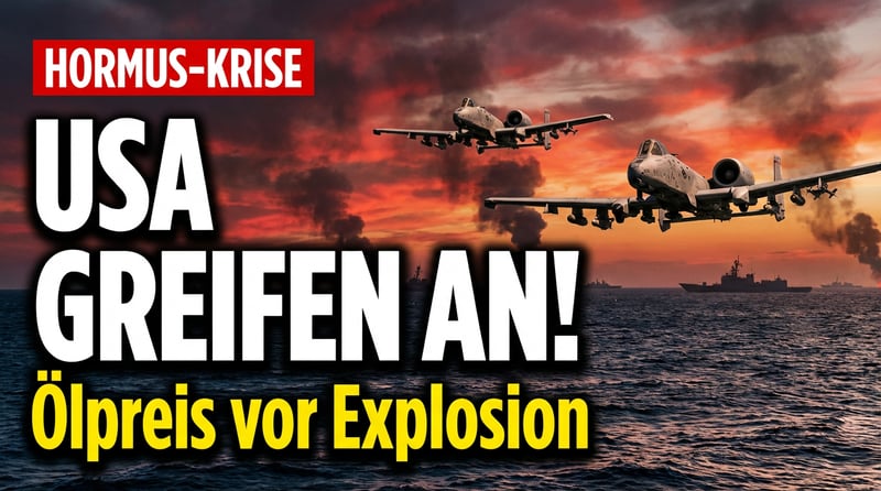 Eskalation am Persischen Golf: USA kämpfen mit Kampfjets um die Straße von Hormus