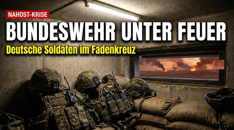 Eskalation im Nahen Osten: Deutschland rüstet sich für den Ernstfall – und deutsche Soldaten geraten ins Fadenkreuz