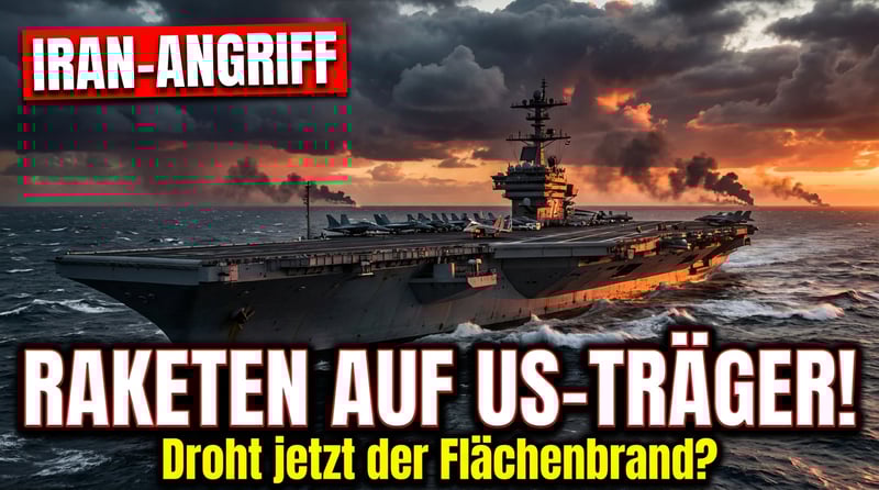 Eskalation im Nahen Osten: Iran feuert Raketen auf US-Flugzeugträger – droht ein Flächenbrand?