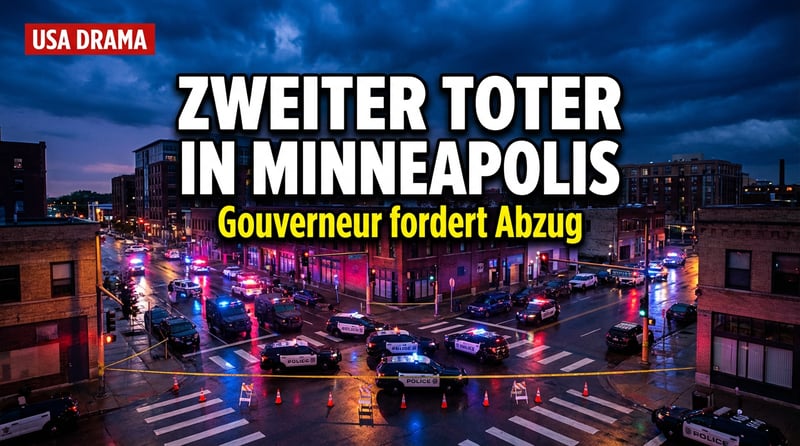 Eskalation in Minneapolis: ICE-Beamte erschießen erneut Verdächtigen bei Einwanderungsrazzia