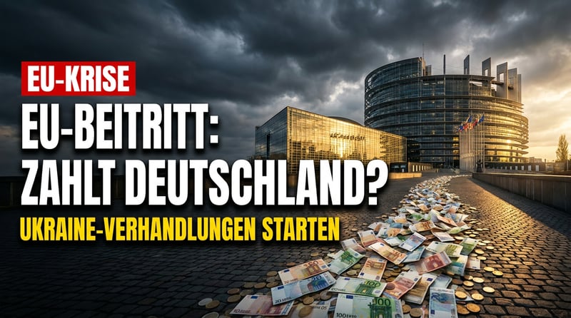 EU-Beitritt der Ukraine: Brüssel öffnet die Tür für ein Land im Krieg – auf Kosten der europäischen Steuerzahler