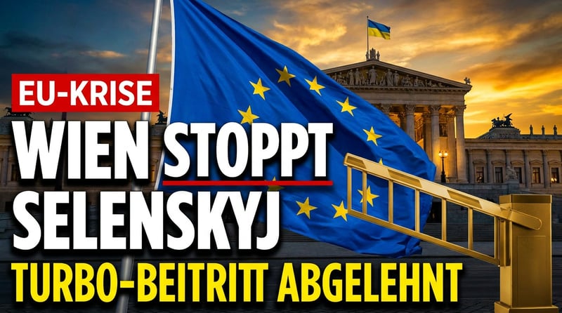 EU-Beitritt der Ukraine: Wien setzt Selenskyj Grenzen – und beweist mehr Rückgrat als Berlin