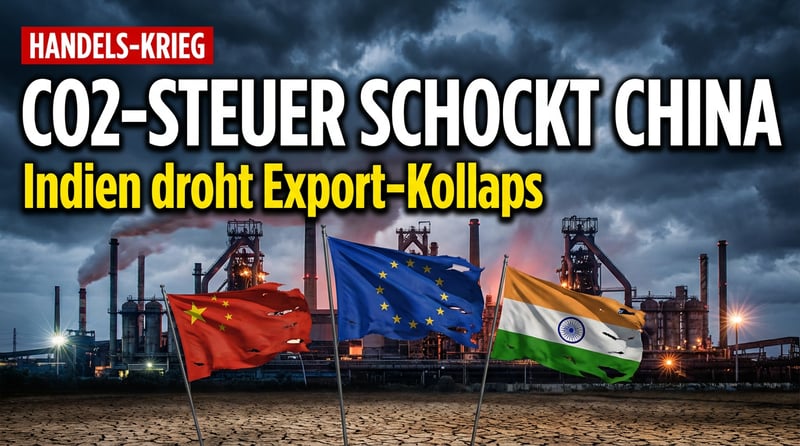 EU-Grenzsteuer auf CO2 tritt in Kraft: Handelspartner reagieren mit Empörung
