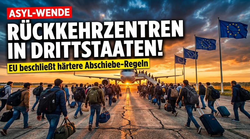 EU macht Ernst: Rückkehrzentren in Drittstaaten – kommt jetzt endlich die Wende in der Asylpolitik?