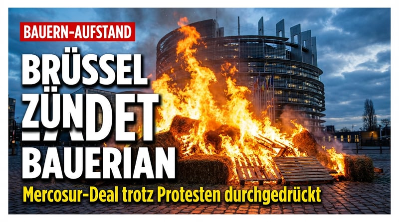 EU-Mercosur-Abkommen: Brüssel drückt Handelsvertrag gegen Bauernproteste durch