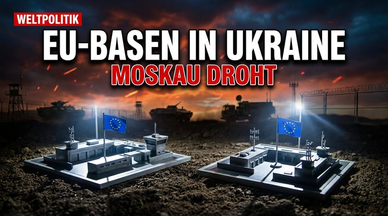 EU plant Militärbasen in der Ukraine – Moskau droht mit Vergeltung